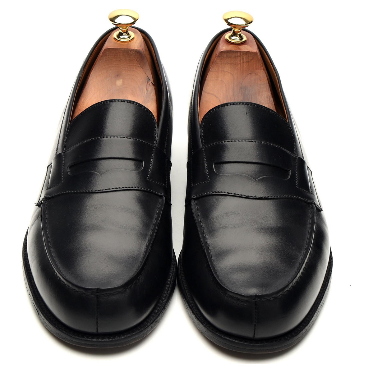 &#39;180 Mocassin&#39; Black Leather Loafer 9 D UK 10