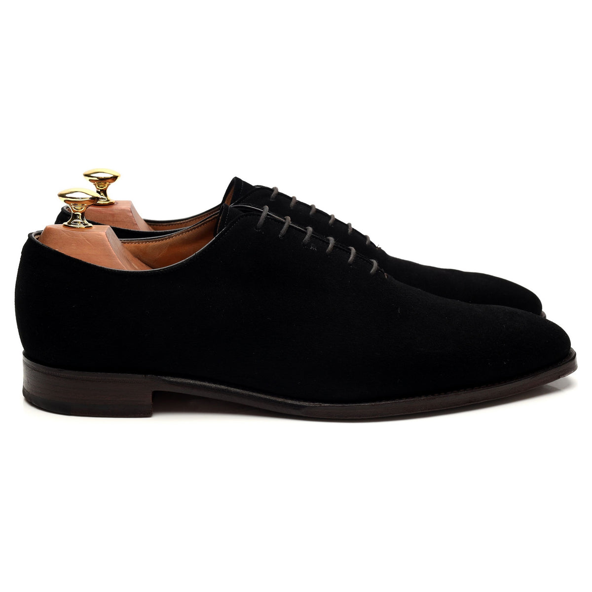 &#39;Berkeley&#39; Black Suede Wholecut Oxford UK 9 F