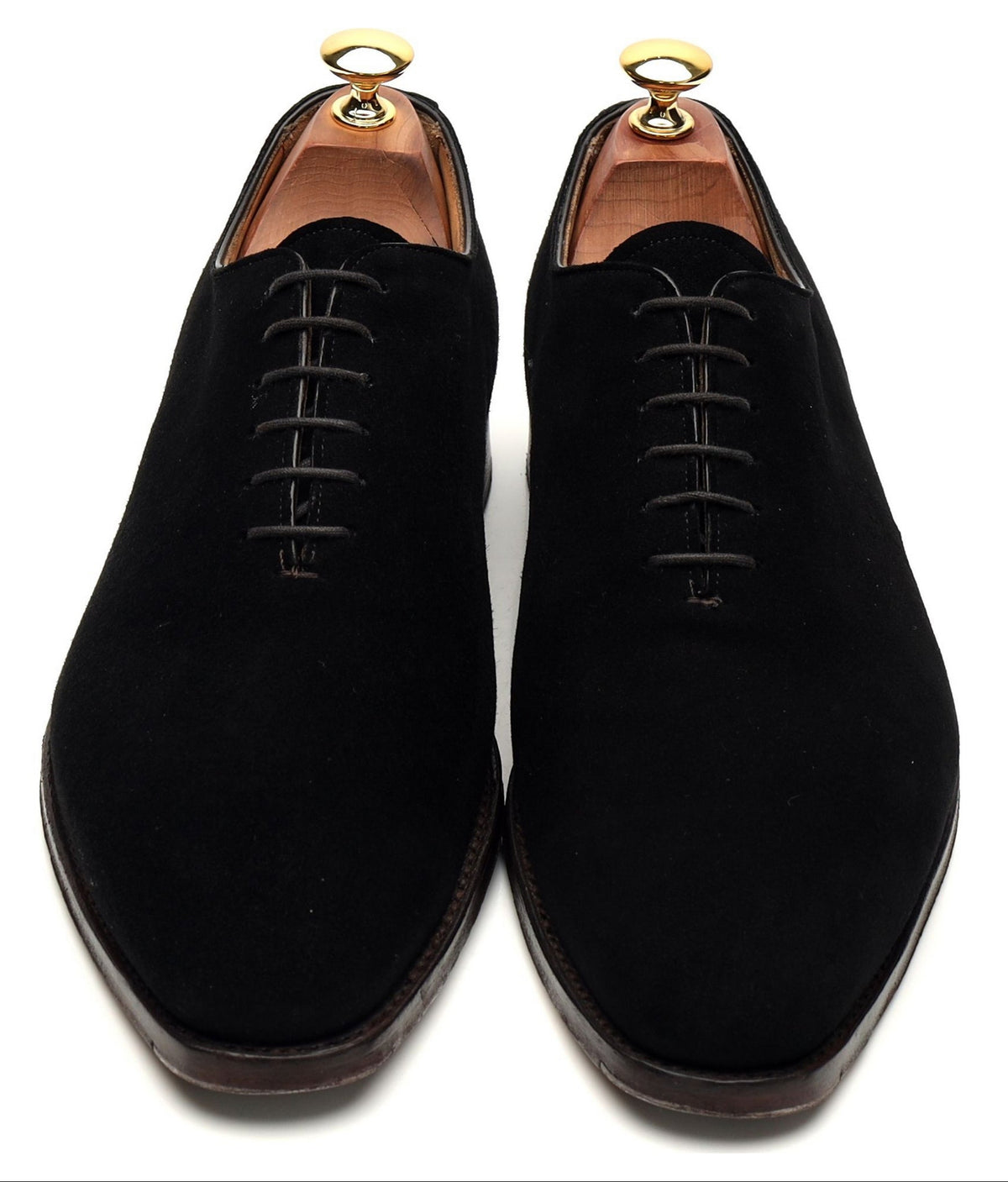 &#39;Berkeley&#39; Black Suede Wholecut Oxford UK 9 F