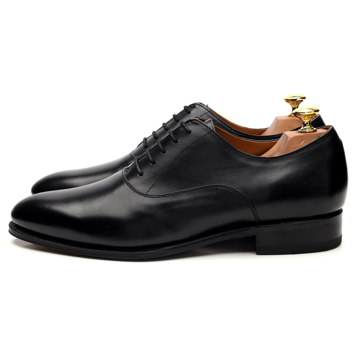 Linea Maestro &#39;102620&#39; Black Leather Oxford UK 9 E