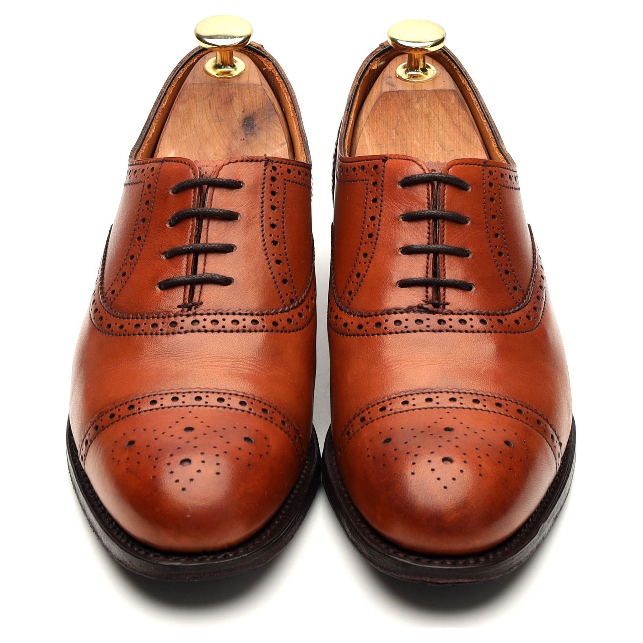 Chaussures Oxford Femme Cheaney - Taille UK 3.5 (EUR 36) - Cuir Marron - Occasion Bon état