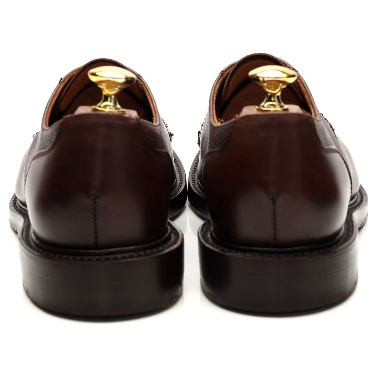 Dark Brown Leather Derby UK 8