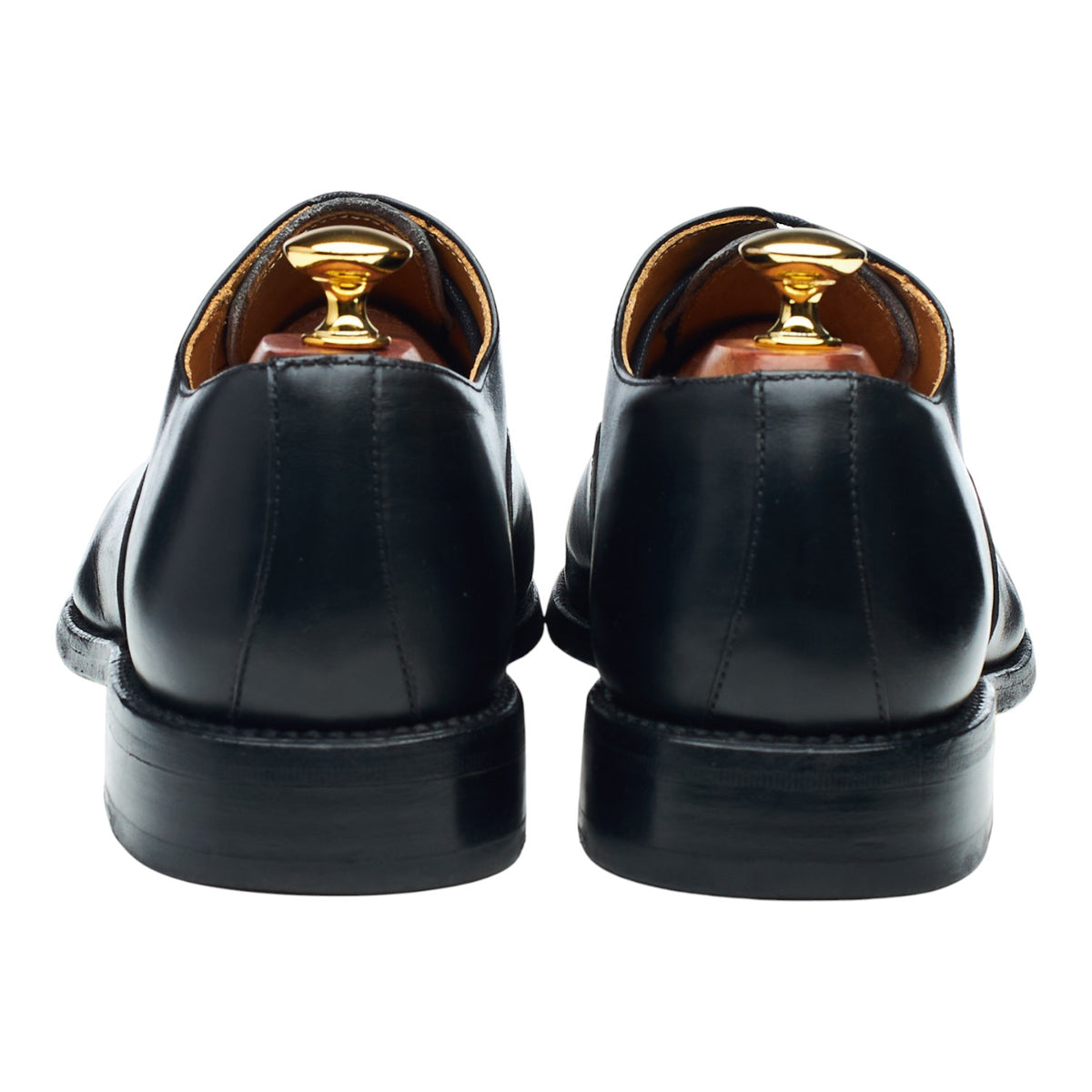 '1889' Black Leather Oxford UK 10