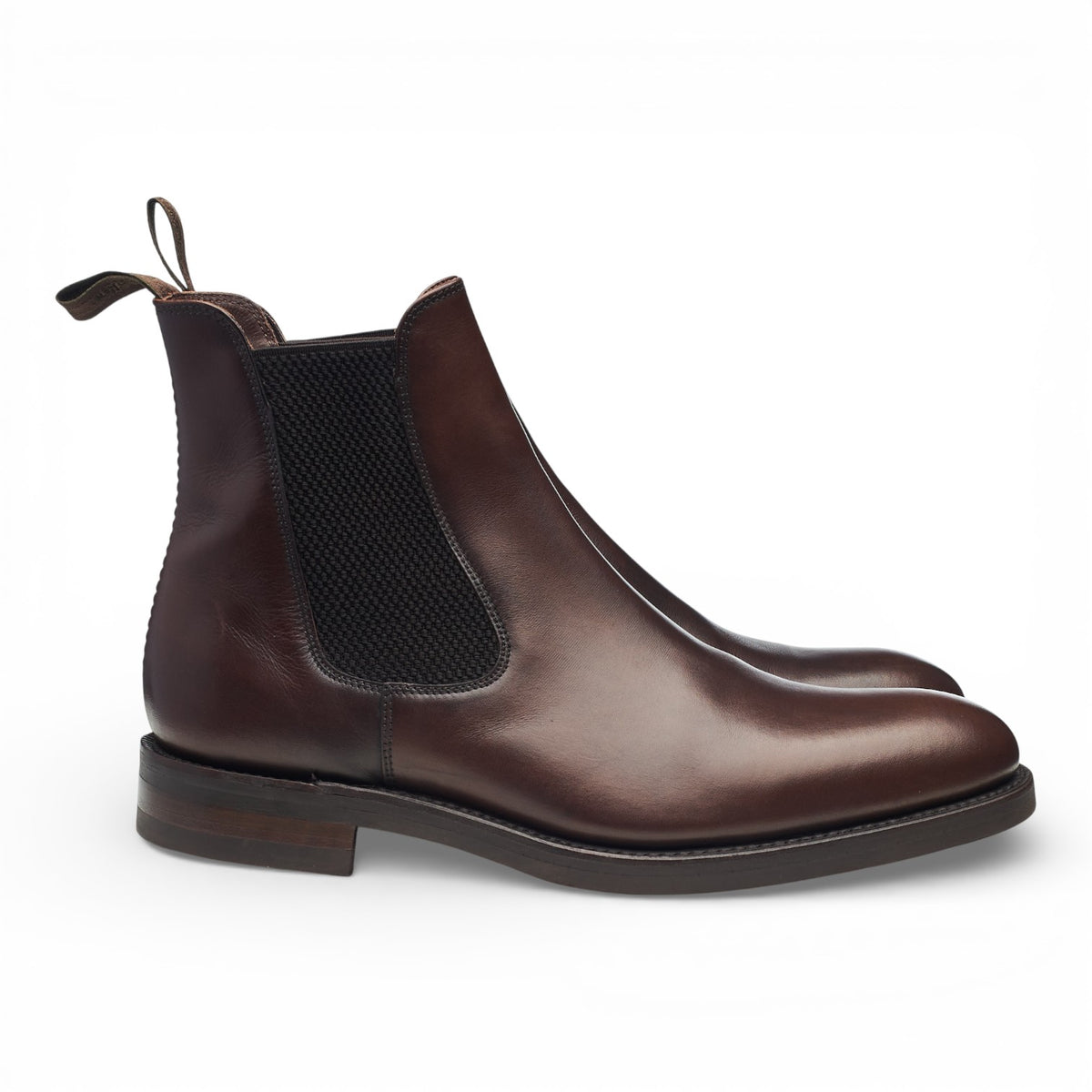'Buscot' Dark Brown Leather Chelsea Boots UK 8 F