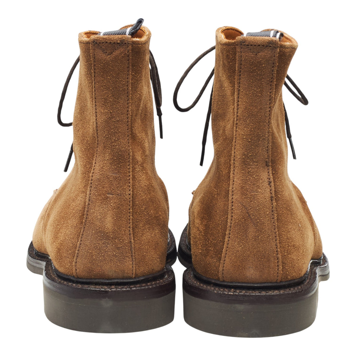 Gloverall Snuff Brown Suede Boots UK 10