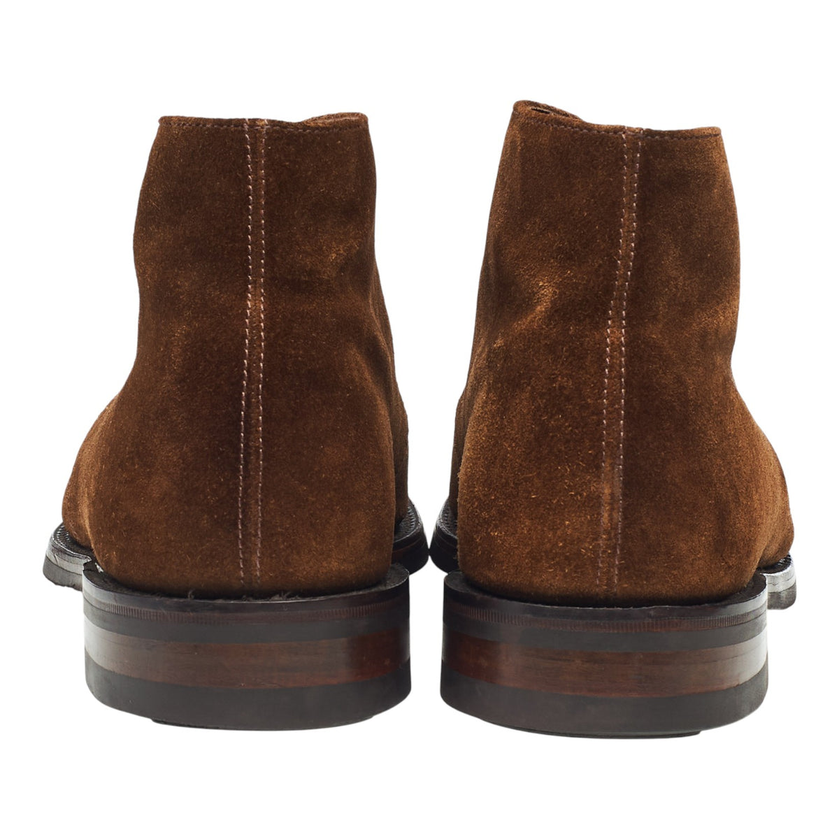 1880 'Pimlico' Snuff Brown Suede Chukka Boots UK 8 F