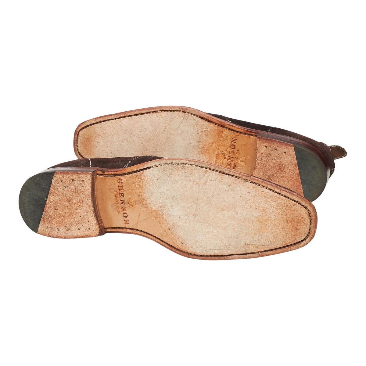 'Smith' Dark Brown Suede Chukka Boots UK 9 F