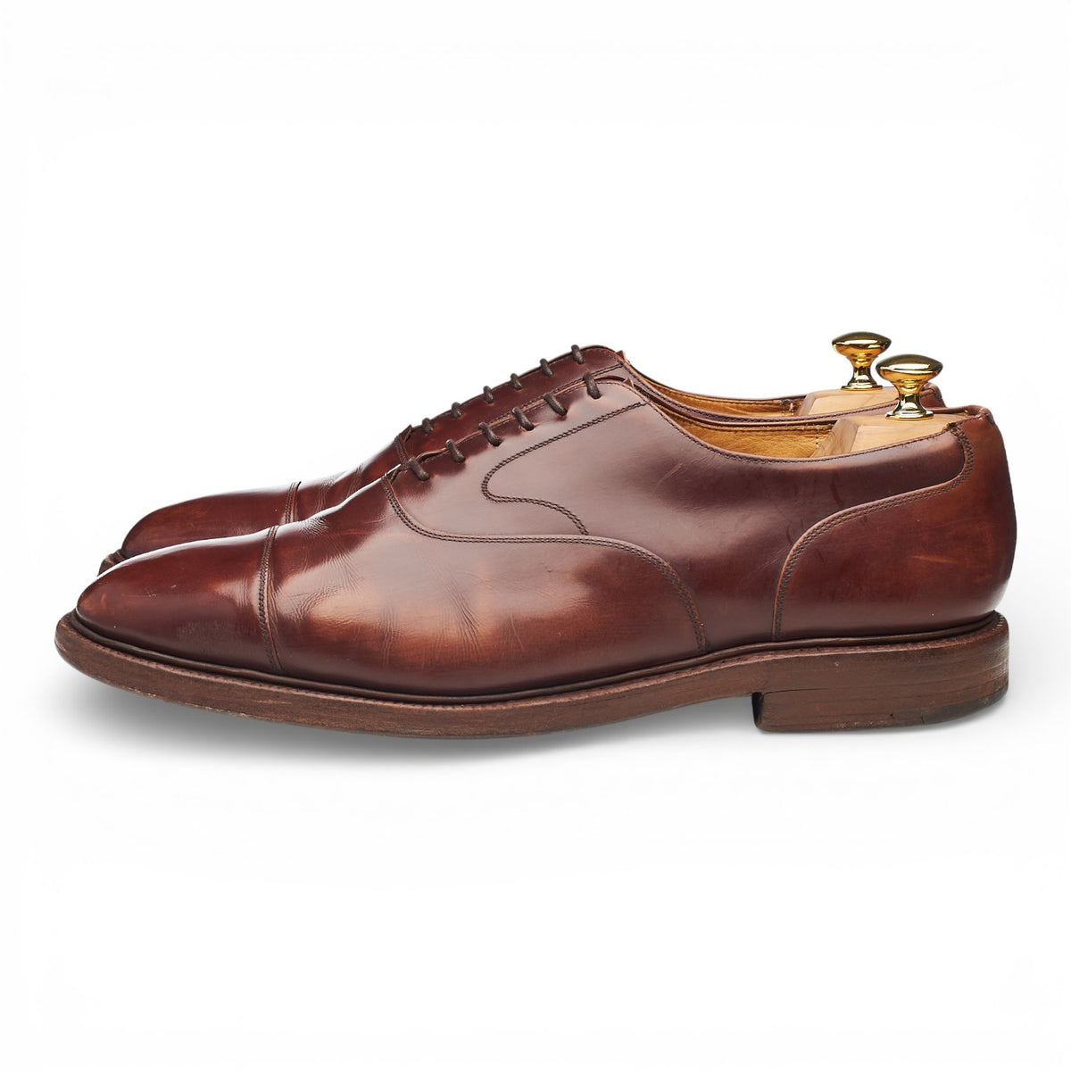 'Lancaster' Brown Leather Oxford UK 11.5 G