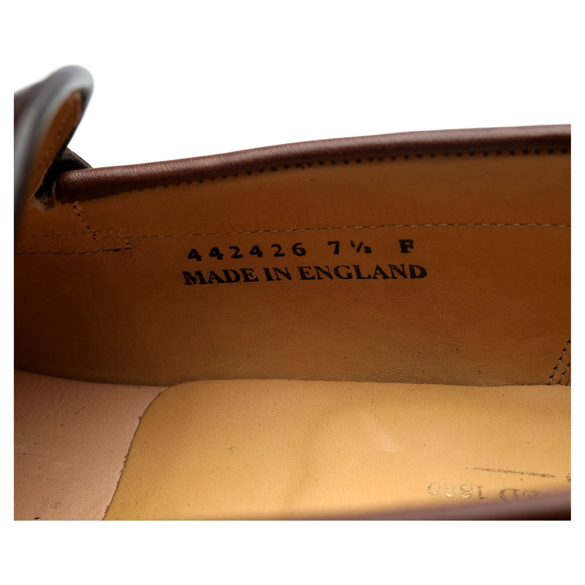 &#39;Portsmouth&#39; Brown Leather Loafers UK 7.5 F