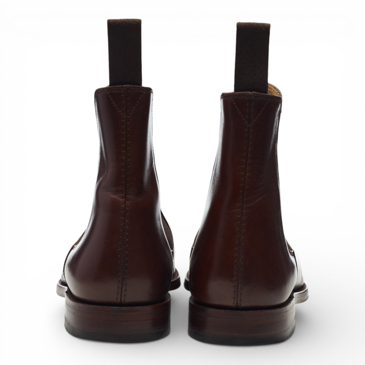 Charles Tyrwhitt Brown Leather Chelsea Boots UK 7.5