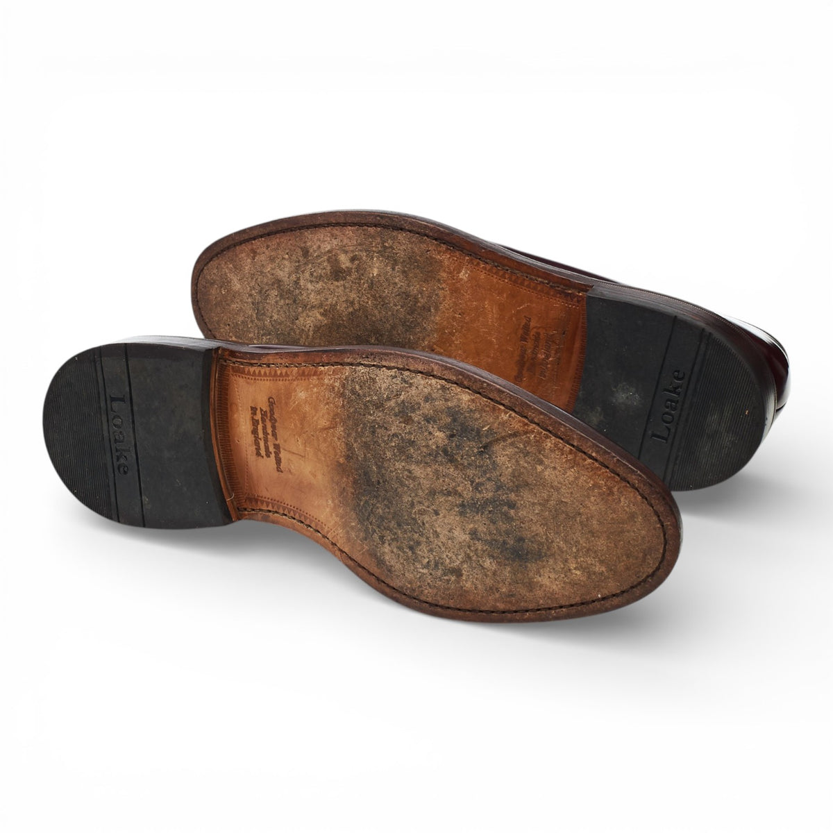 '771' Burgundy Leather Derby UK 10 F