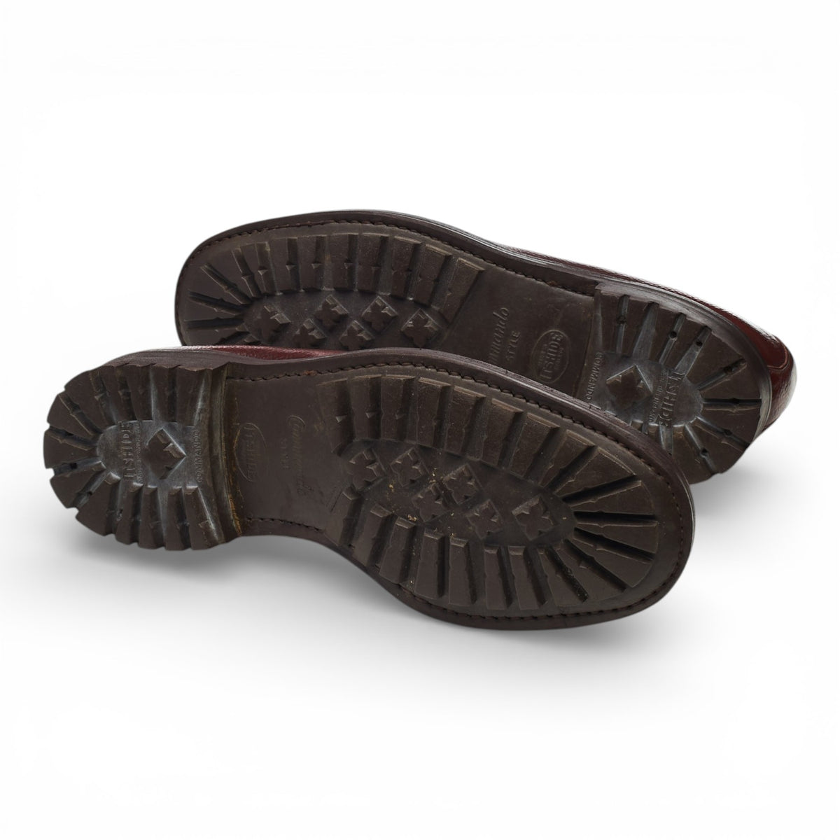 Hoggs of Fife 'Tenby' Brown Leather Veldtschoen Derby UK 8 F