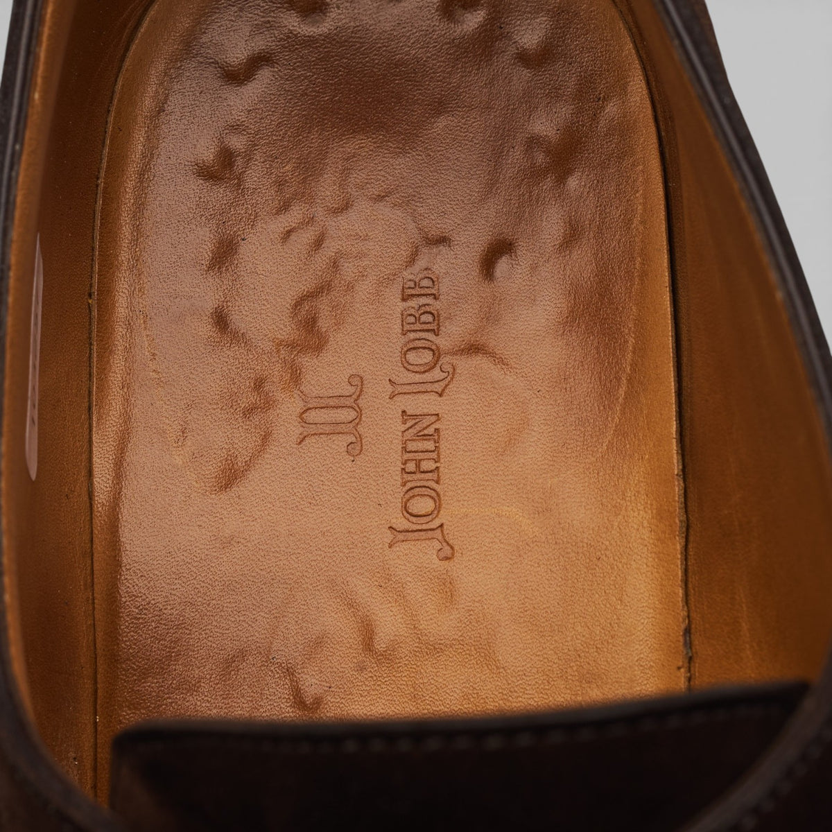 'Horsley' Dark Brown Suede Monk Strap UK 9.5 E