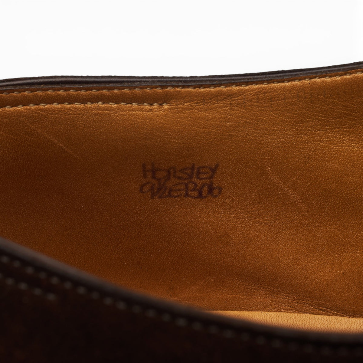 'Horsley' Dark Brown Suede Monk Strap UK 9.5 E