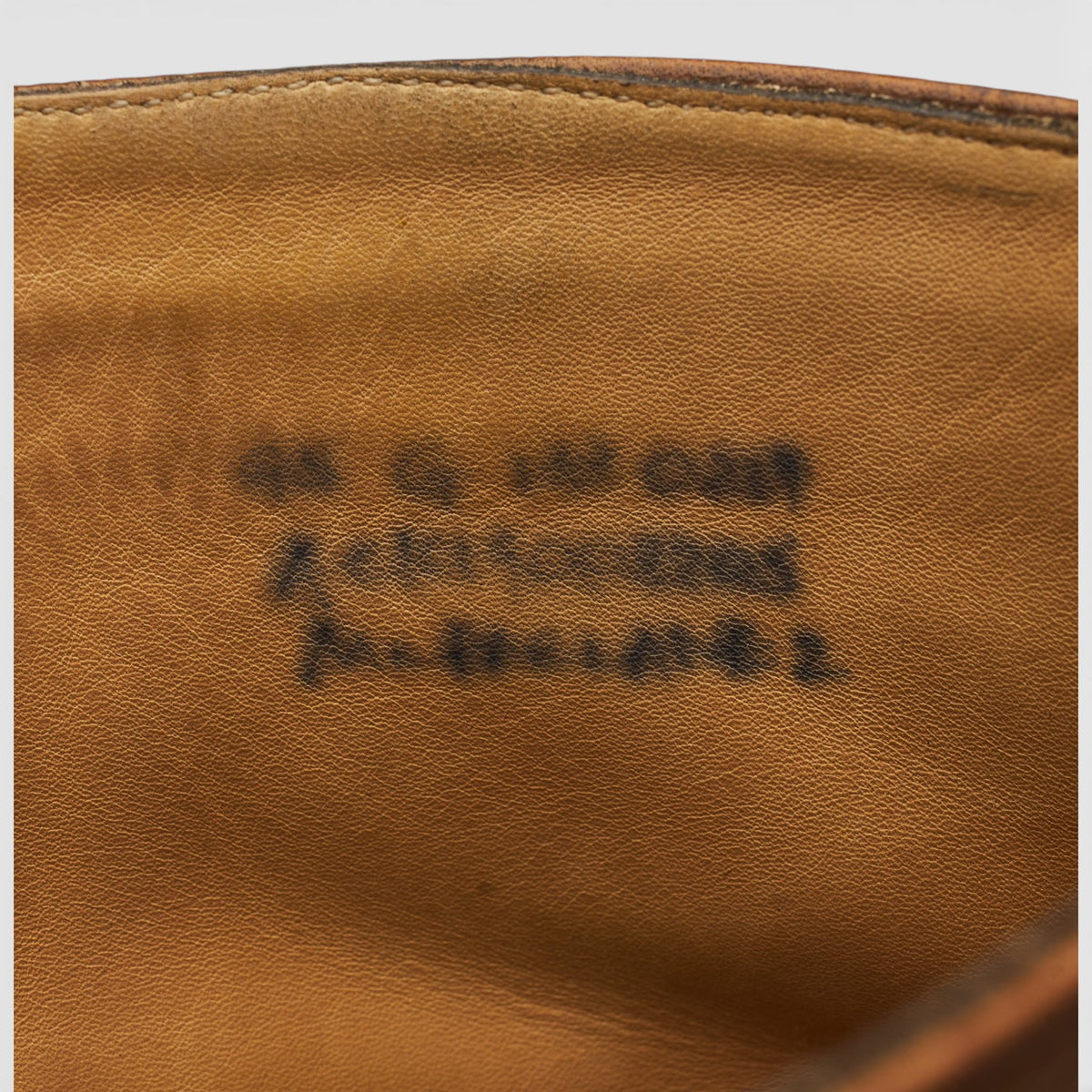 'McFarlane 2' Brown Leather Boots Brogues UK 9.5 G