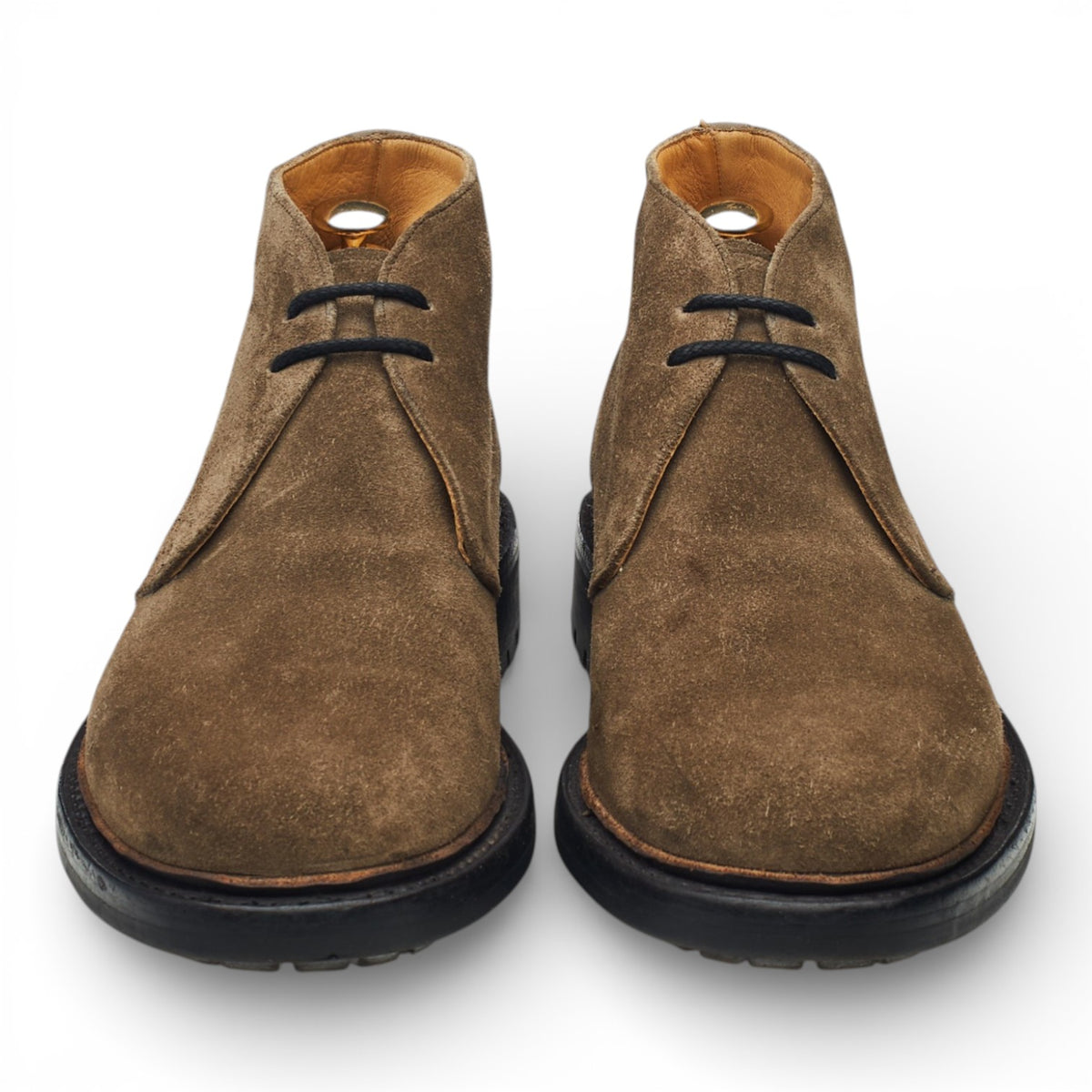 'McEwan' Light Brown Suede Chukka Boots UK 9 G