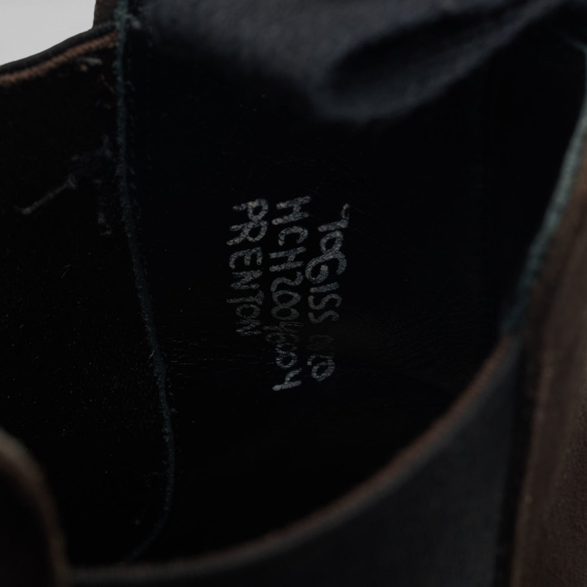 'Prenton' Dark Brown Suede Chelsea Boots UK 7 G