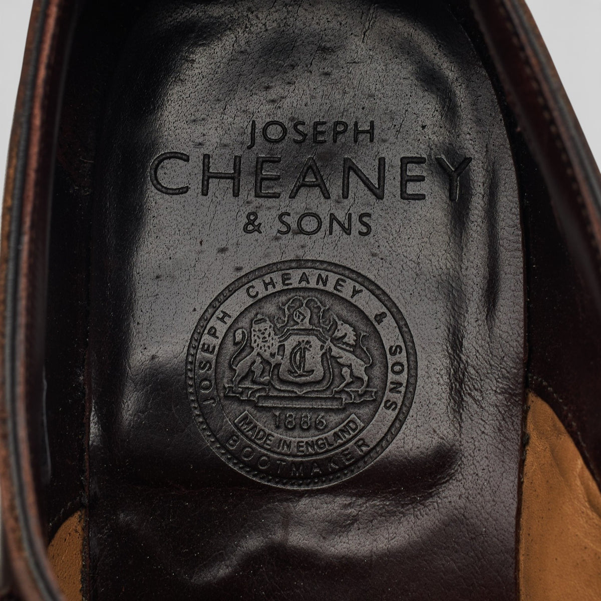 'Holyrood' Brown Leather Double Monk Strap UK 9 F