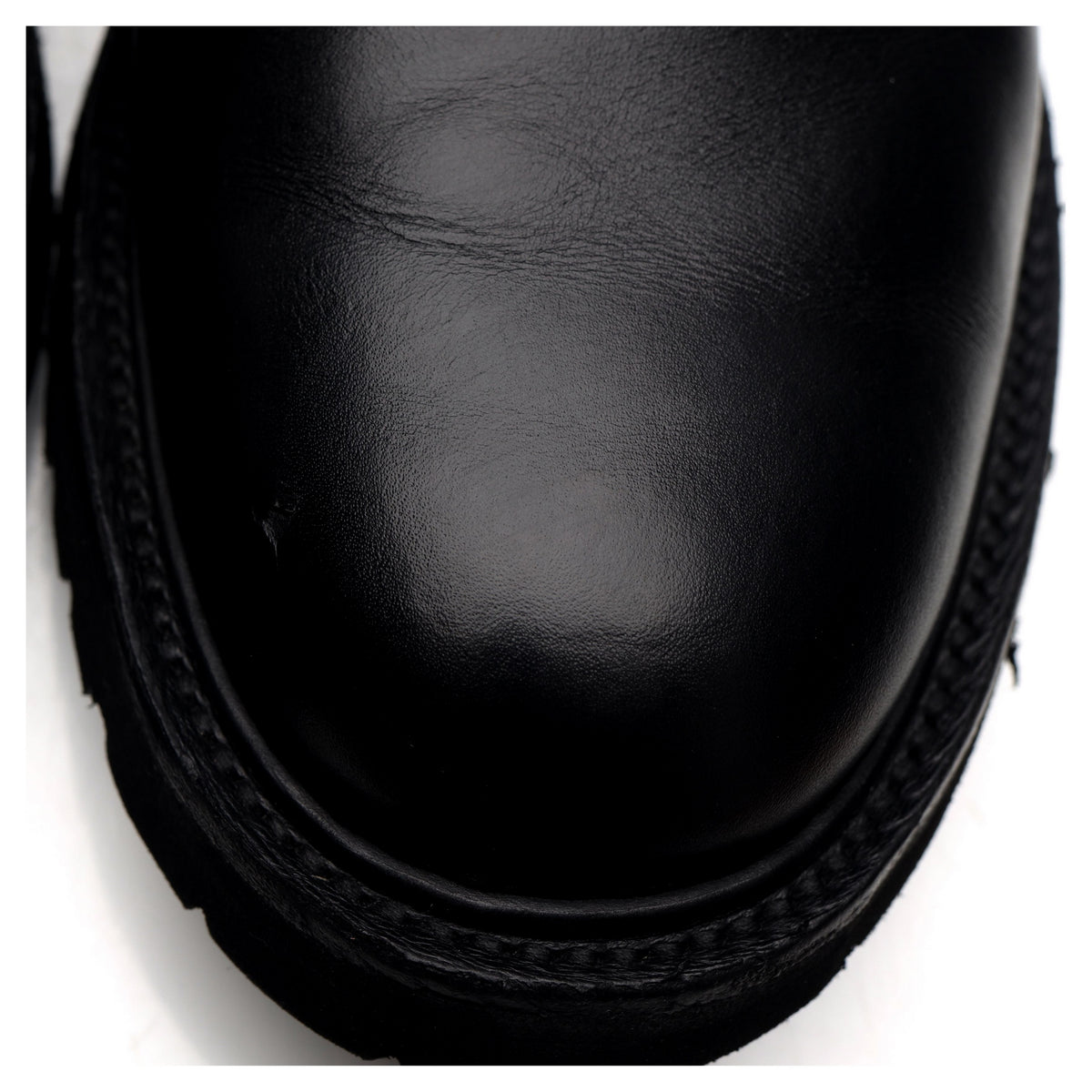 &#39;Daniel&#39; Black Leather Derby UK 7