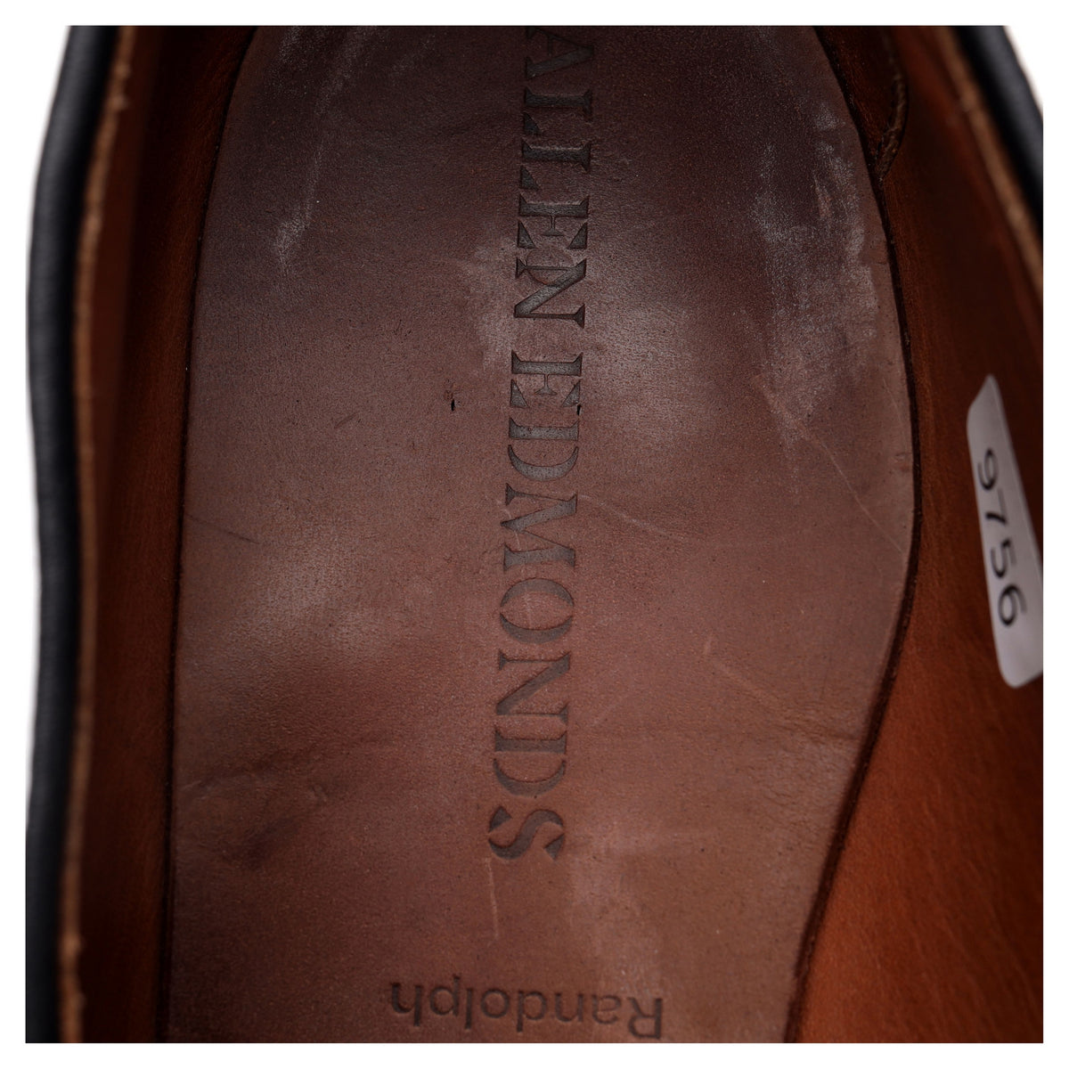 &#39;Randolph&#39; Black Leather Loafers UK 10 US 11 D