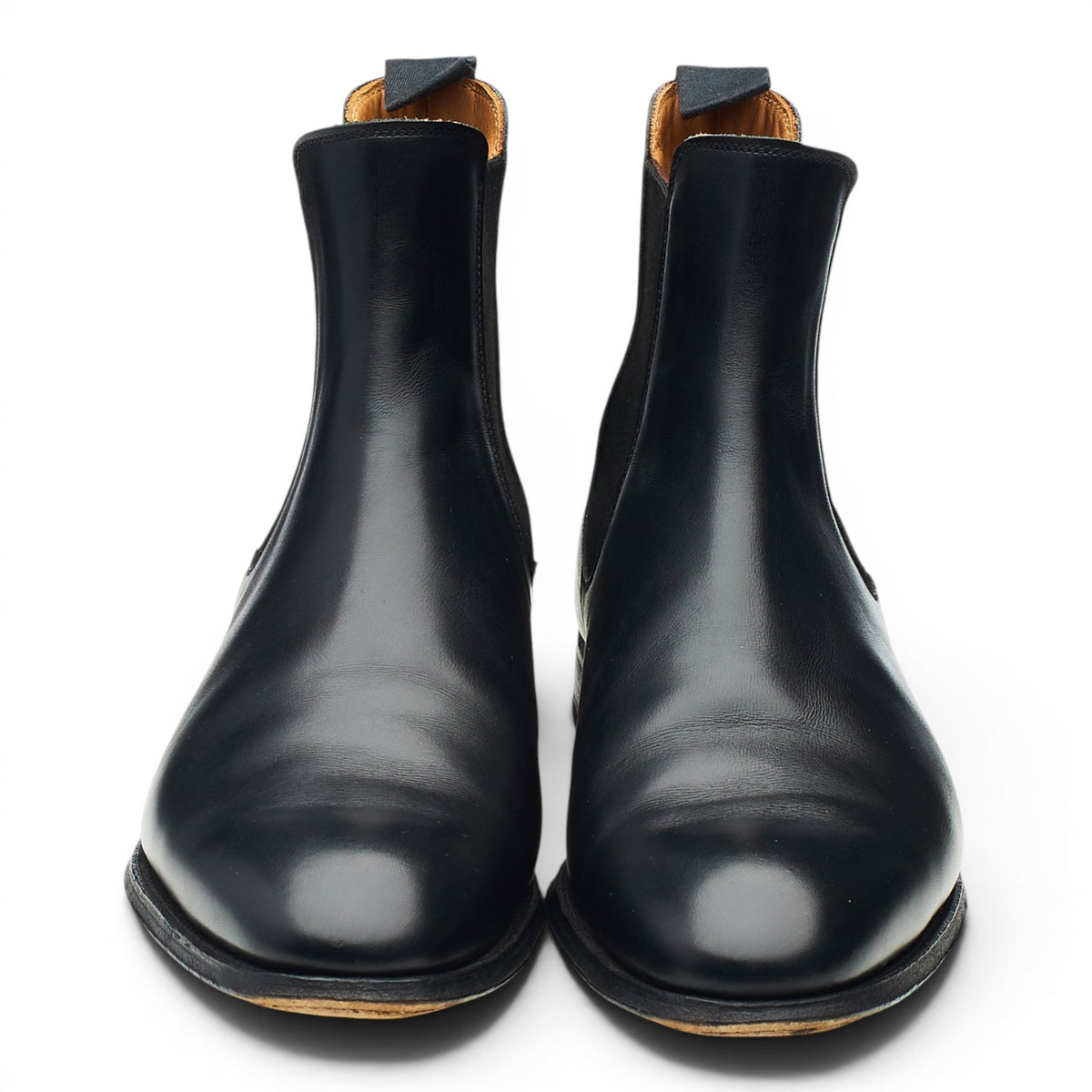 Women's 'Bonnie' Black Leather Chelsea Boots UK 6.5 C