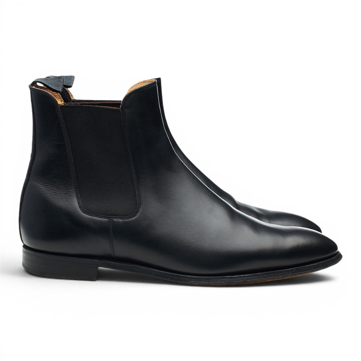 Women's 'Bonnie' Black Leather Chelsea Boots UK 6.5 C