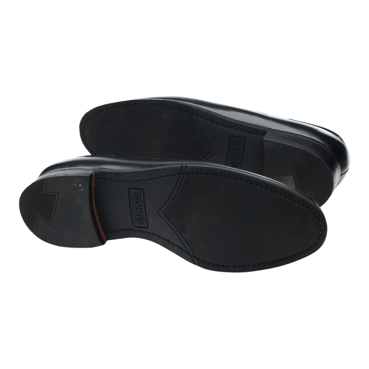 Women's 'Sienna' Black Leather Tassel Loafers UK 5 D