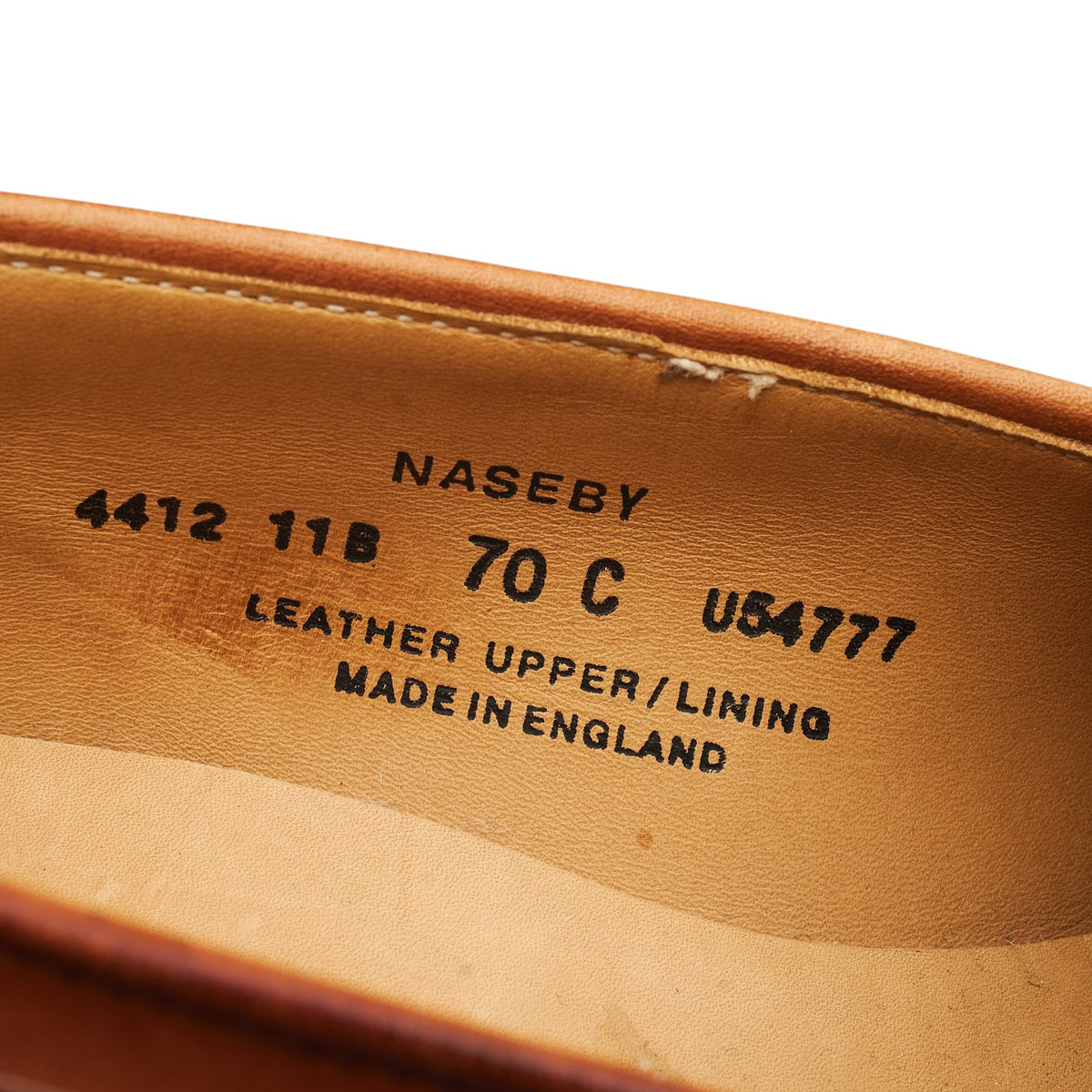 Women's 'Naseby' Tan Brown Leather Tassel Loafers UK 5.5 C