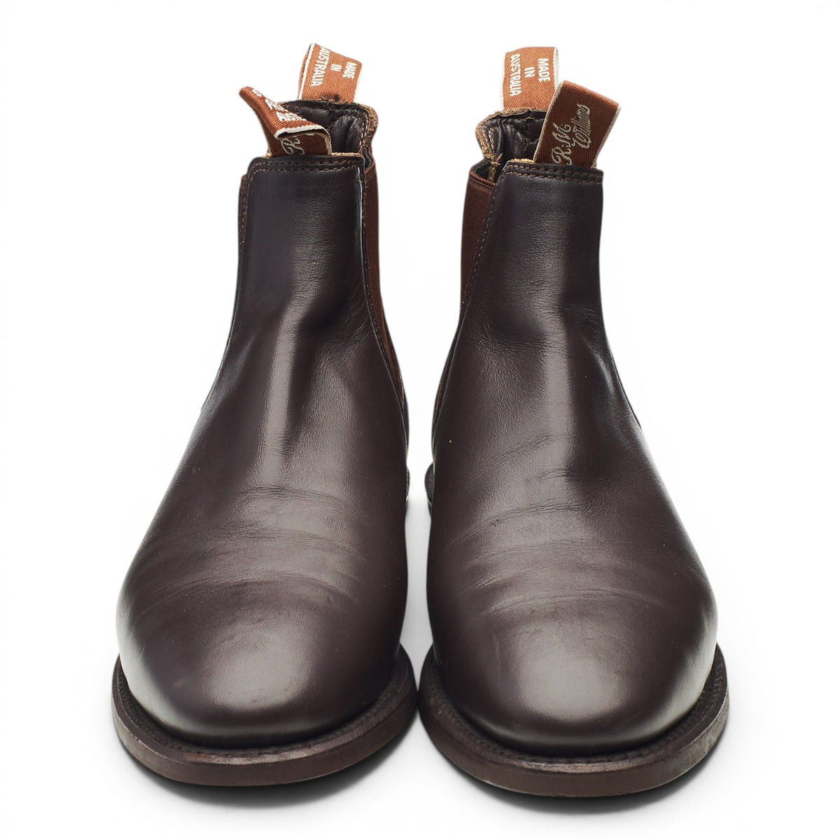 Women's 'Adelaide' Dark Brown Leather Chelsea Boots UK 6.5 US 9 D