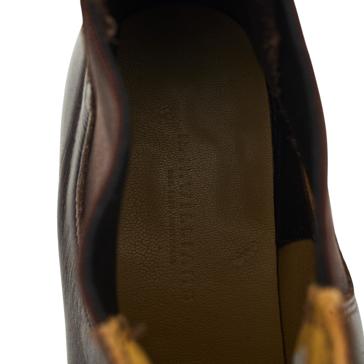 Women's 'Adelaide' Dark Brown Leather Chelsea Boots UK 6.5 US 9 D