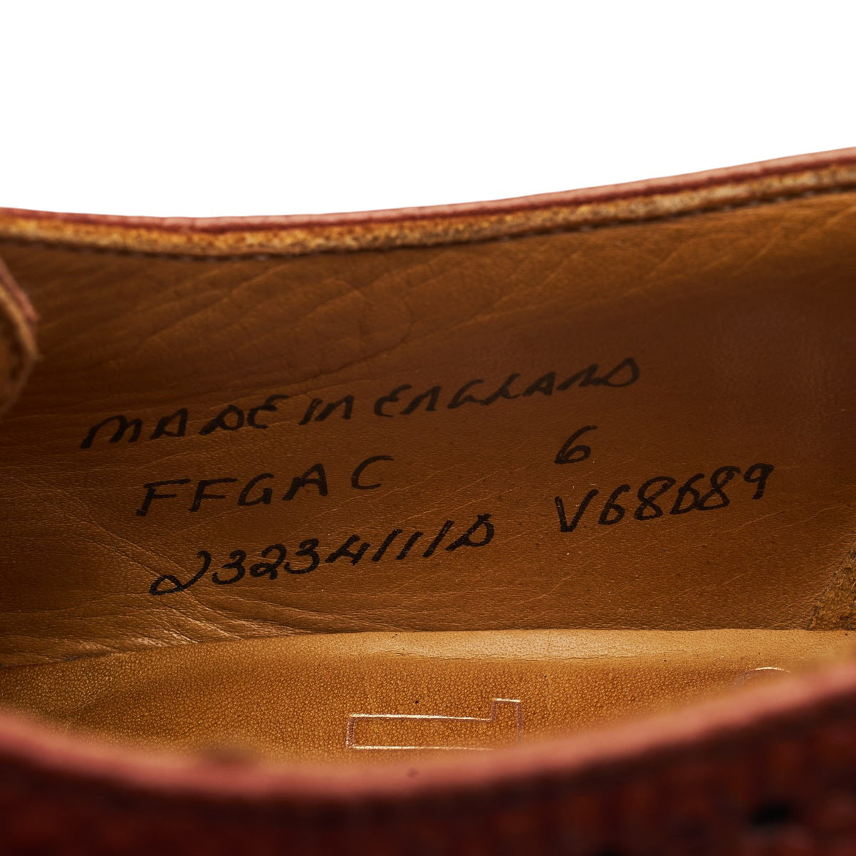Women's Toast Oxblood Leather Derby Brogues UK 6 D