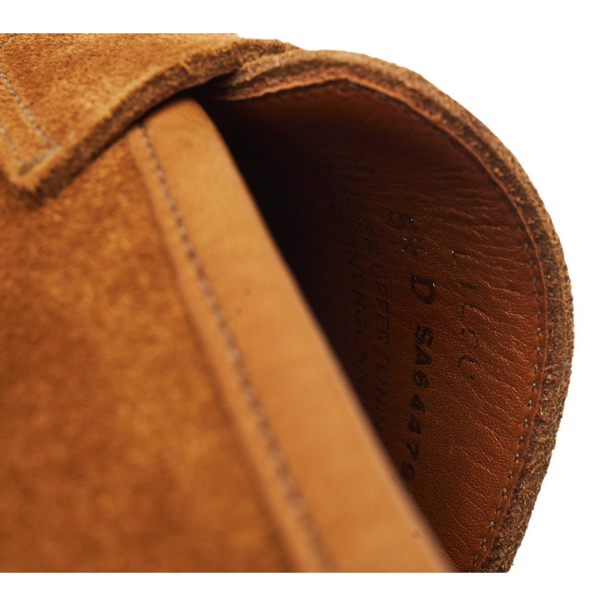 Women's 'Lilou' Tan Brown Suede Loafers UK 5.5 D