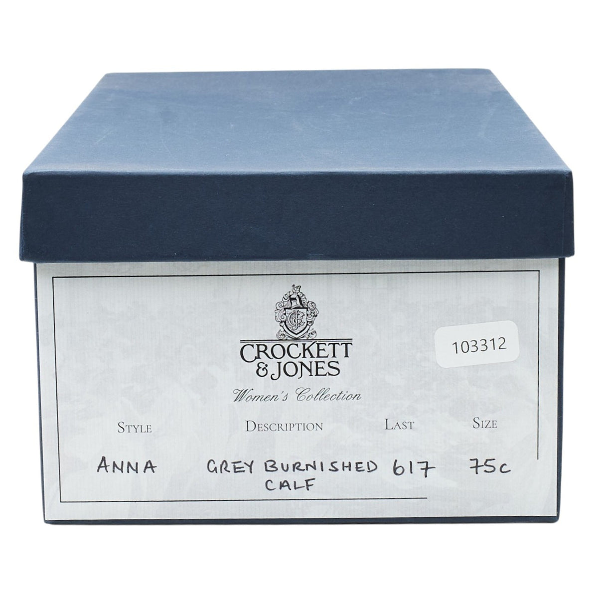 Women's 'Anna' Grey Leather Oxford Brogues UK 6 C