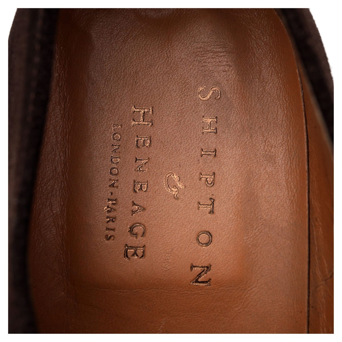 &#39;Fleet&#39; Brown Suede Monk Strap UK 7.5