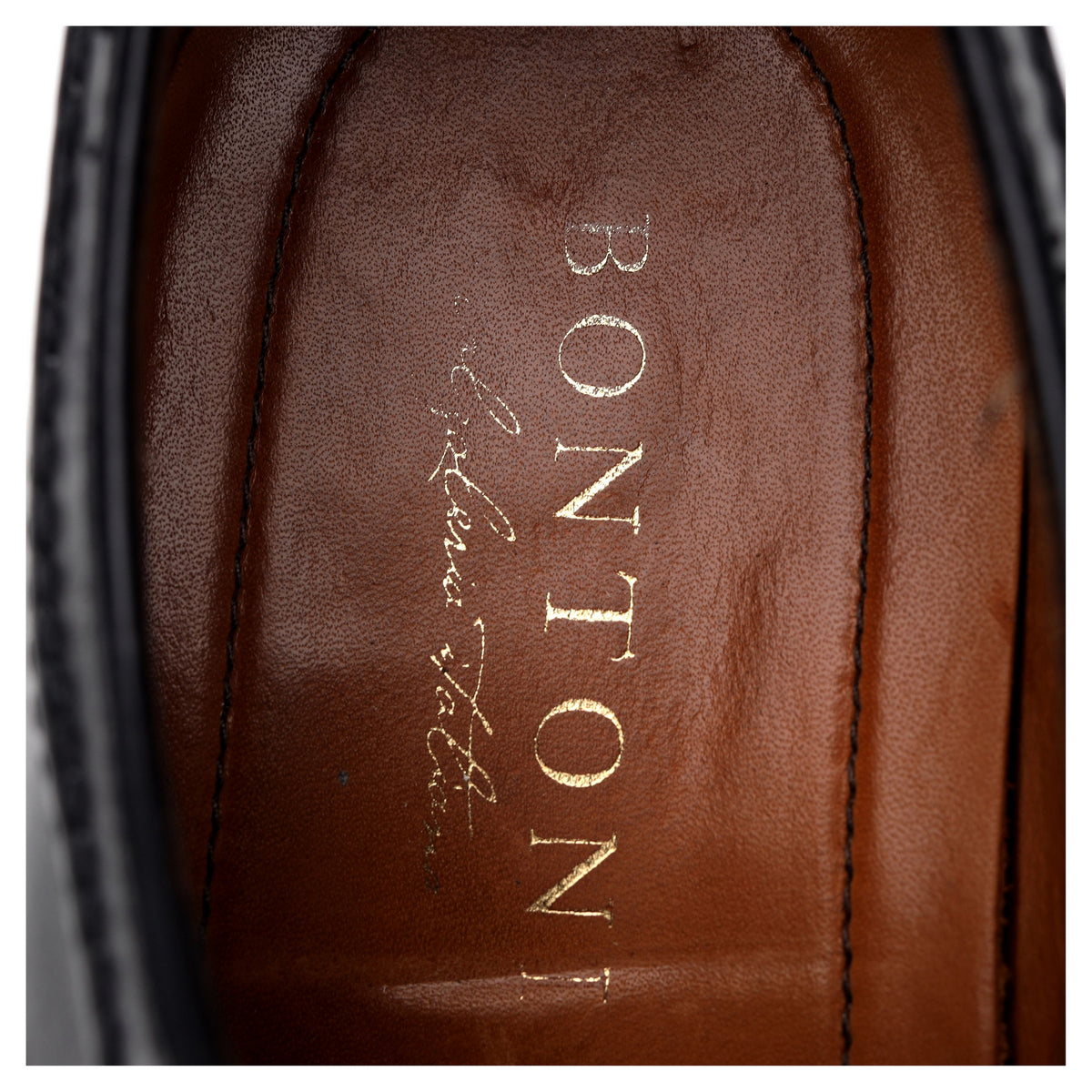 Black Leather Apron Oxford UK 8