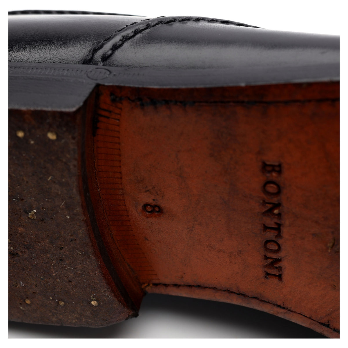 Black Leather Apron Oxford UK 8