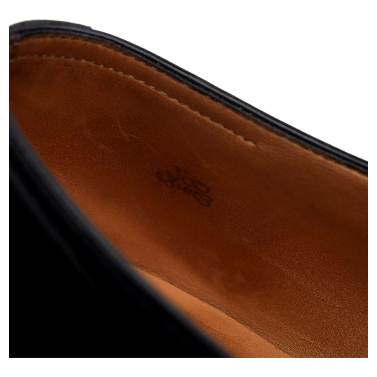 Hermes &#39;Jud&#39; Black Leather Derby UK 9 EU 43