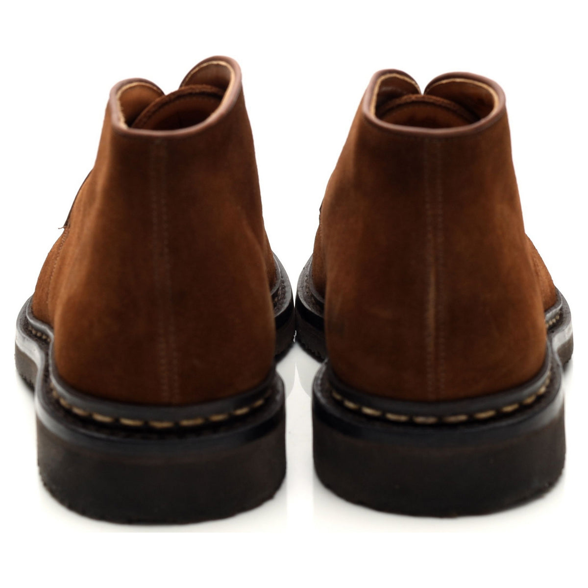 &#39;Genet&#39; Snuff Brown Suede Chukka Boots UK 6.5