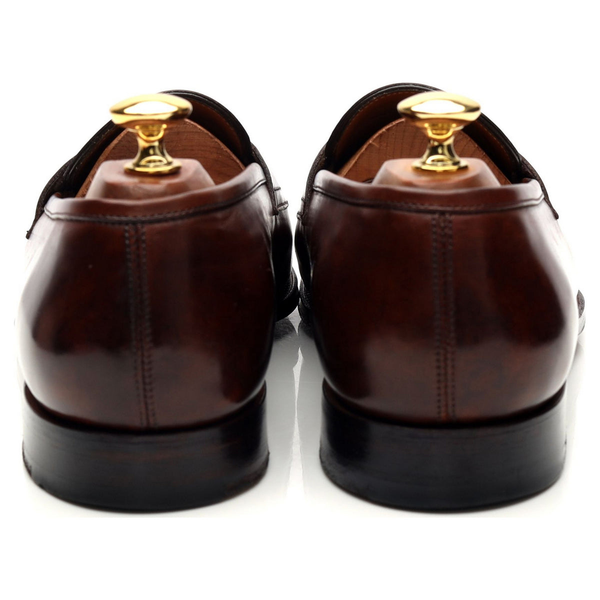 &#39;Piccadilly&#39; Brown Leather Loafers UK 8.5 E