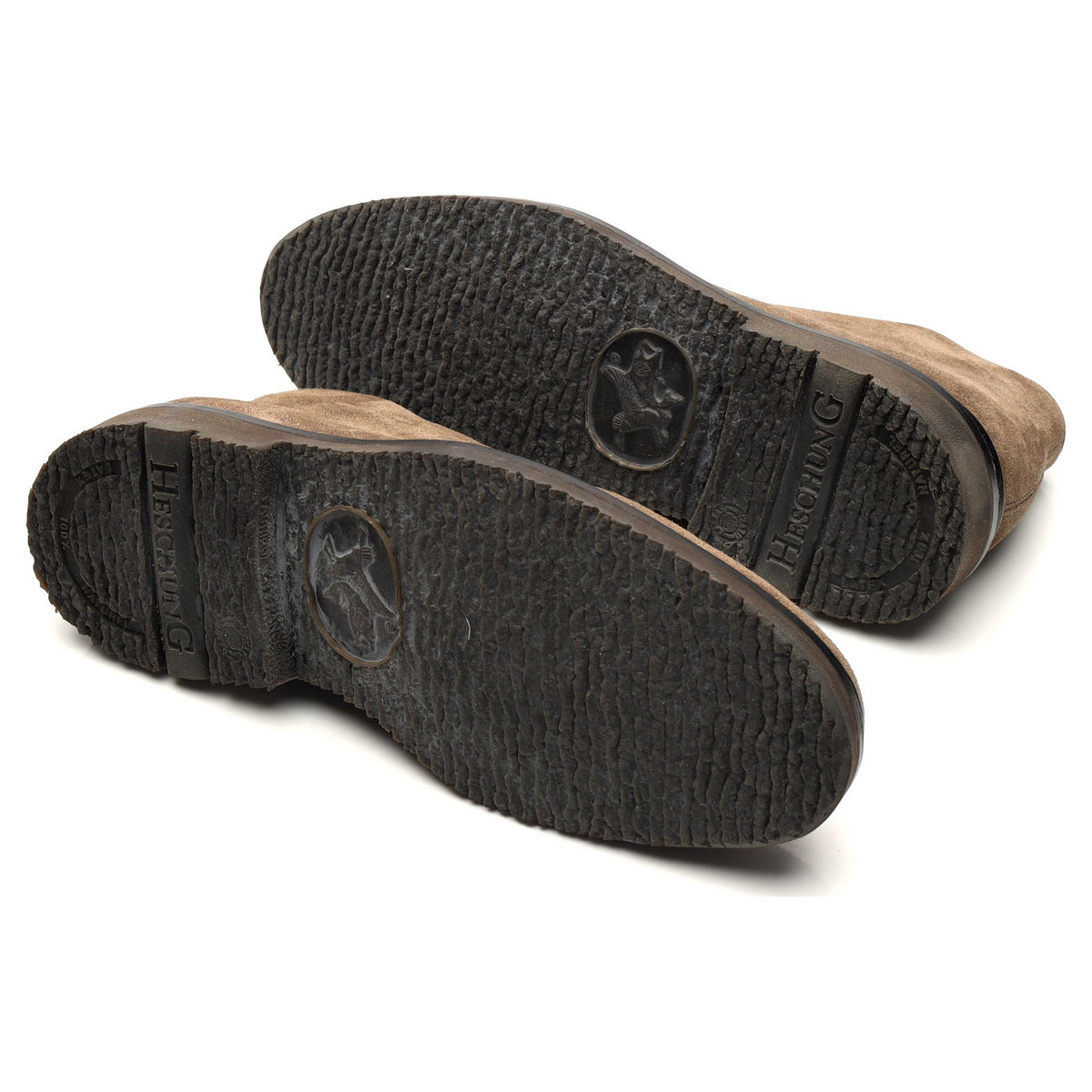 &#39;Genet&#39; Taupe Brown Suede Chukka Boots UK 7