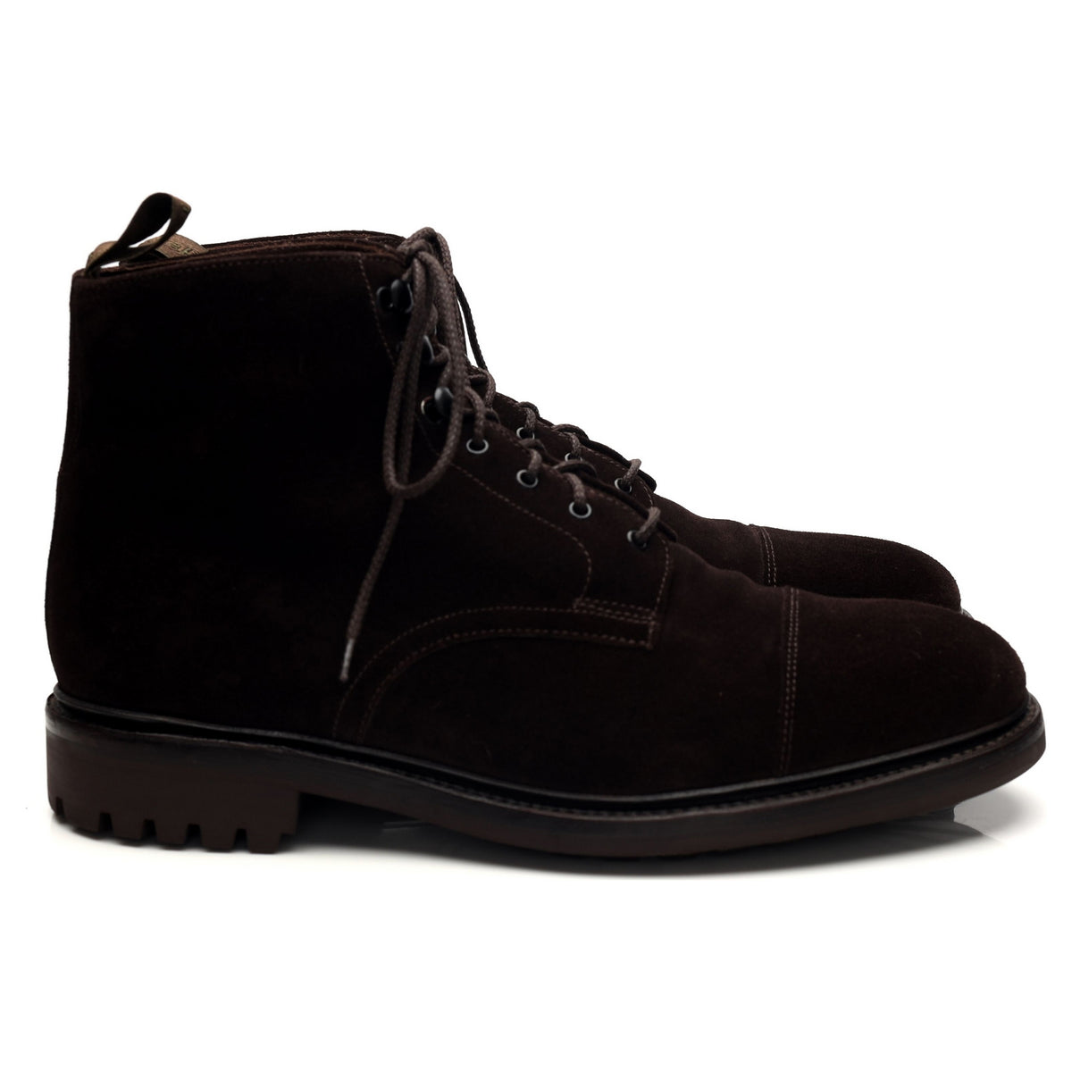&#39;Sedbergh&#39; Dark Brown Suede Boots UK 8.5 G