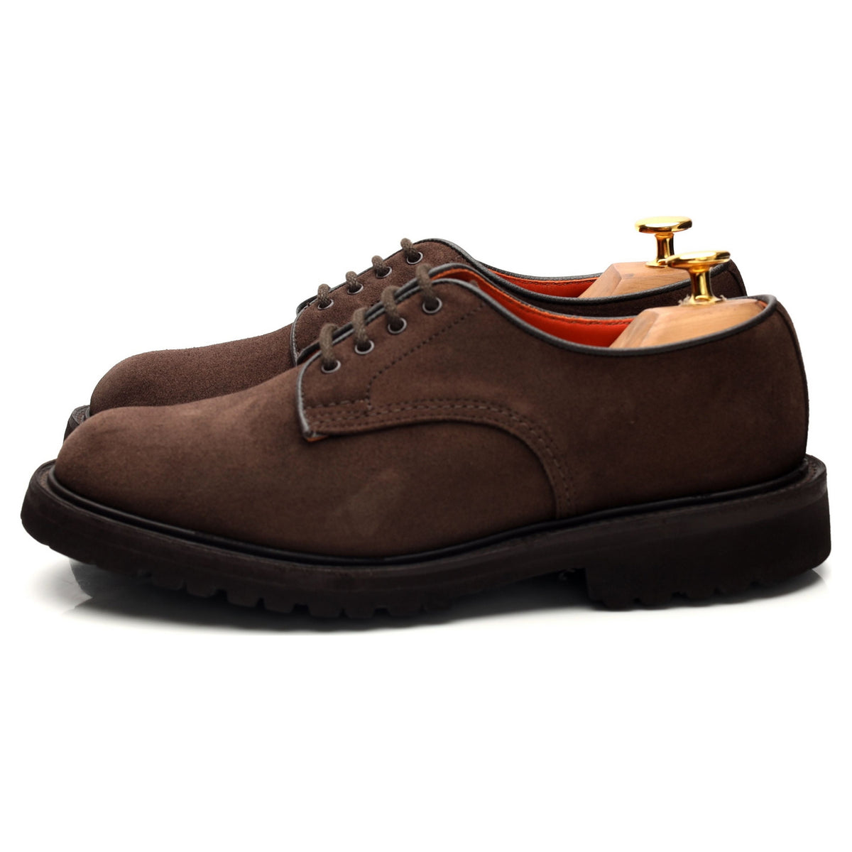 Women&#39;s &#39;Linda&#39; Brown Suede Derby UK 5.5