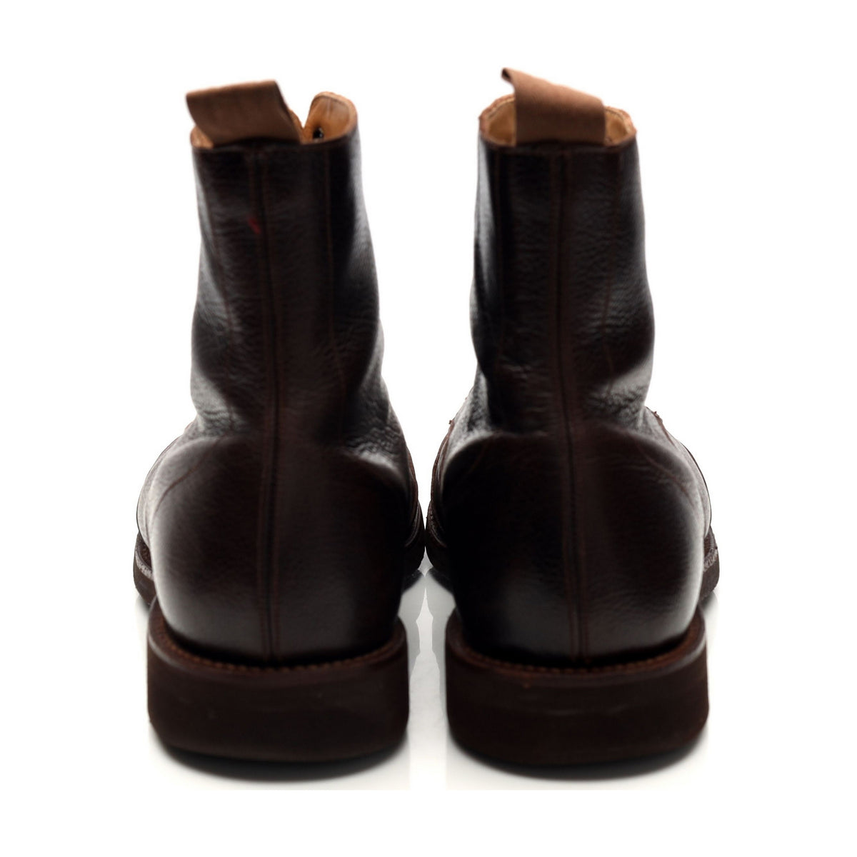 Women&#39;s &#39;Zena&#39; Dark Brown Leather Boots UK 7 C