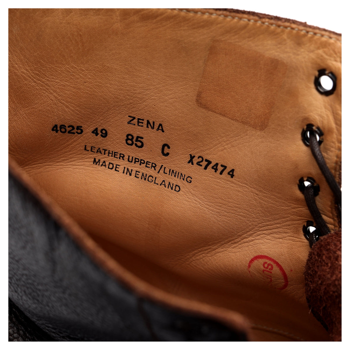 Women&#39;s &#39;Zena&#39; Dark Brown Leather Boots UK 7 C