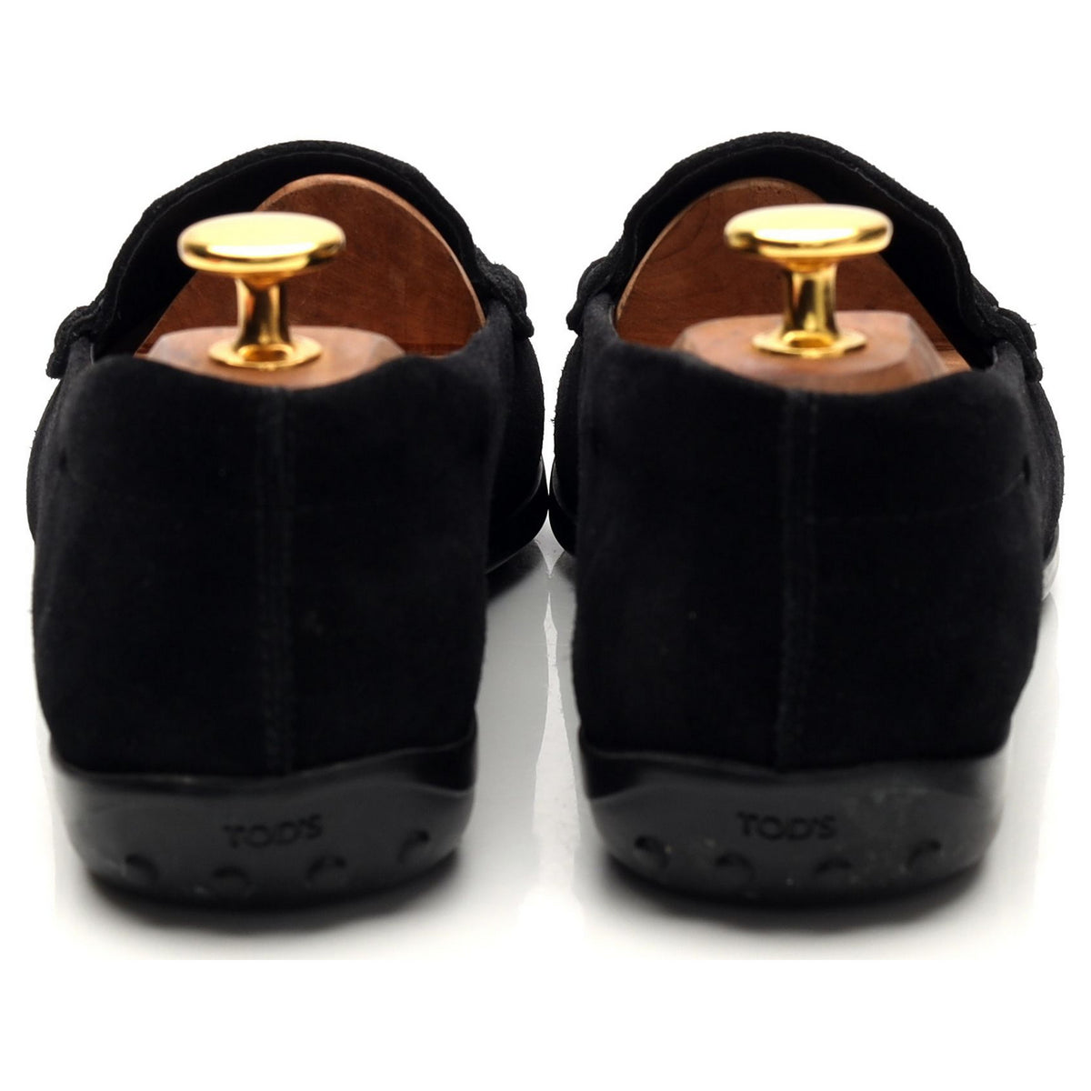 Women&#39;s Black Suede Loafers UK 5.5 EU 38.5