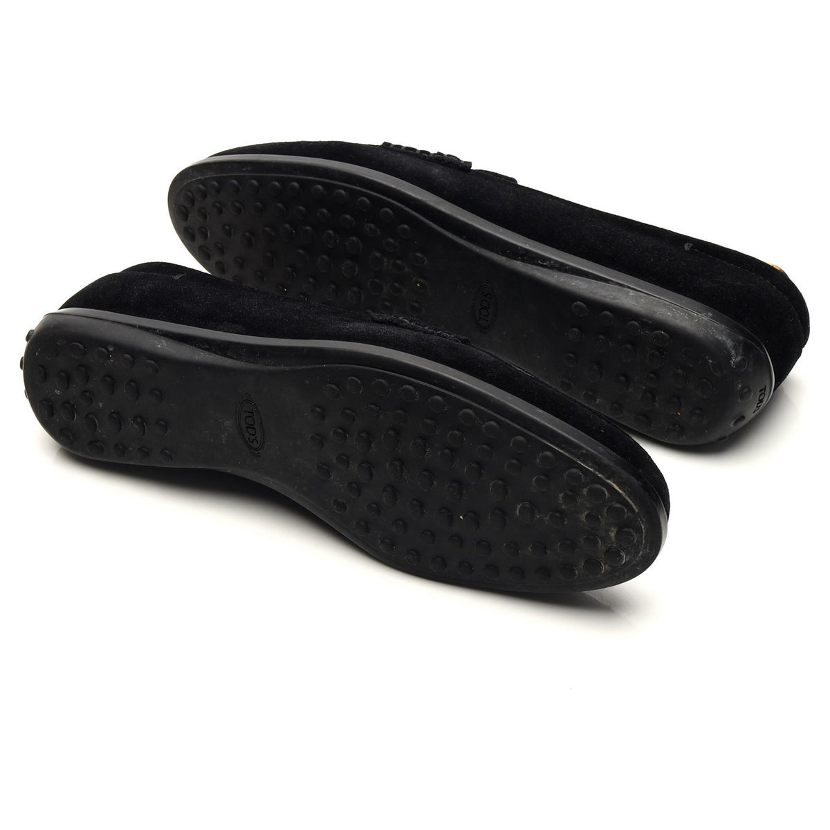Women&#39;s Black Suede Loafers UK 5.5 EU 38.5