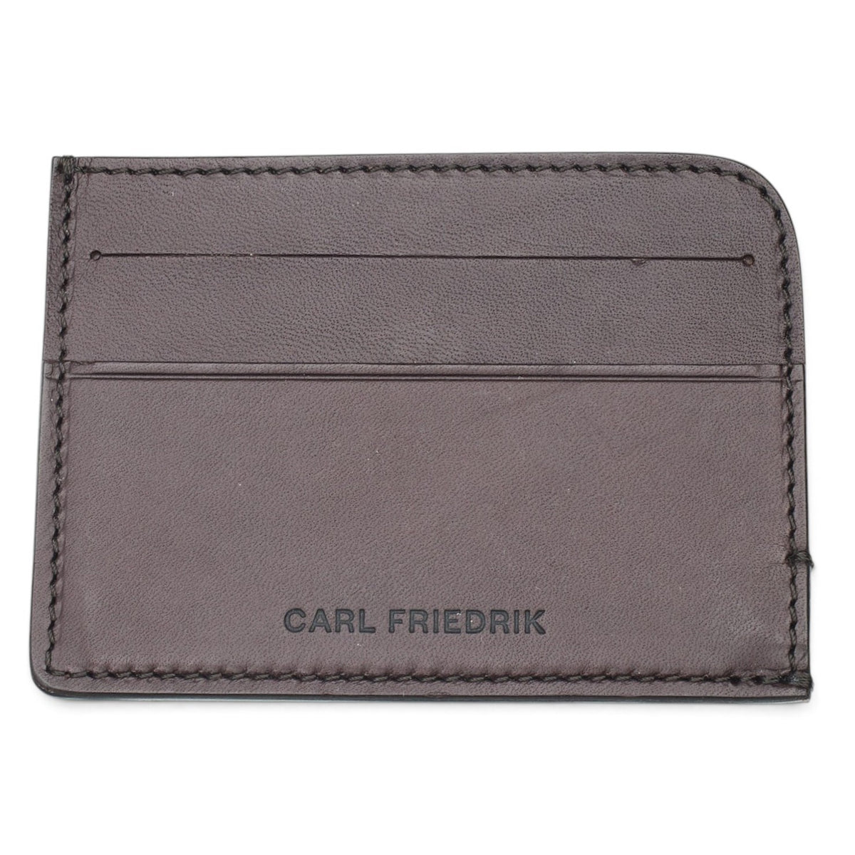 'Hatton' Dark Brown Leather Card Holder