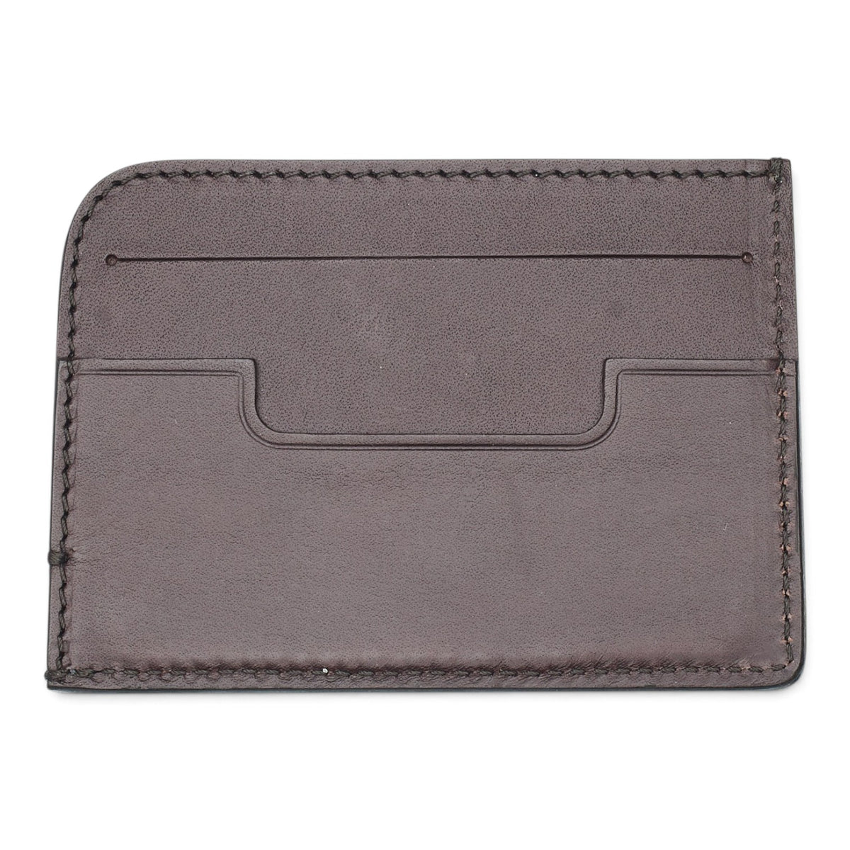 'Hatton' Dark Brown Leather Card Holder