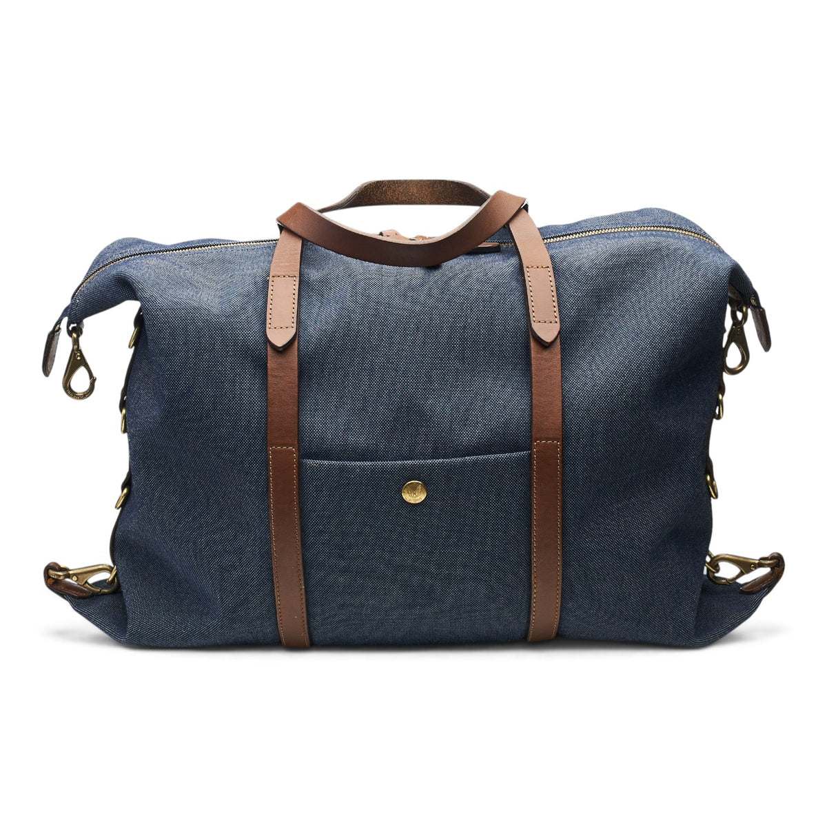M/S Navy Blue Canvas Utility Travel Bag