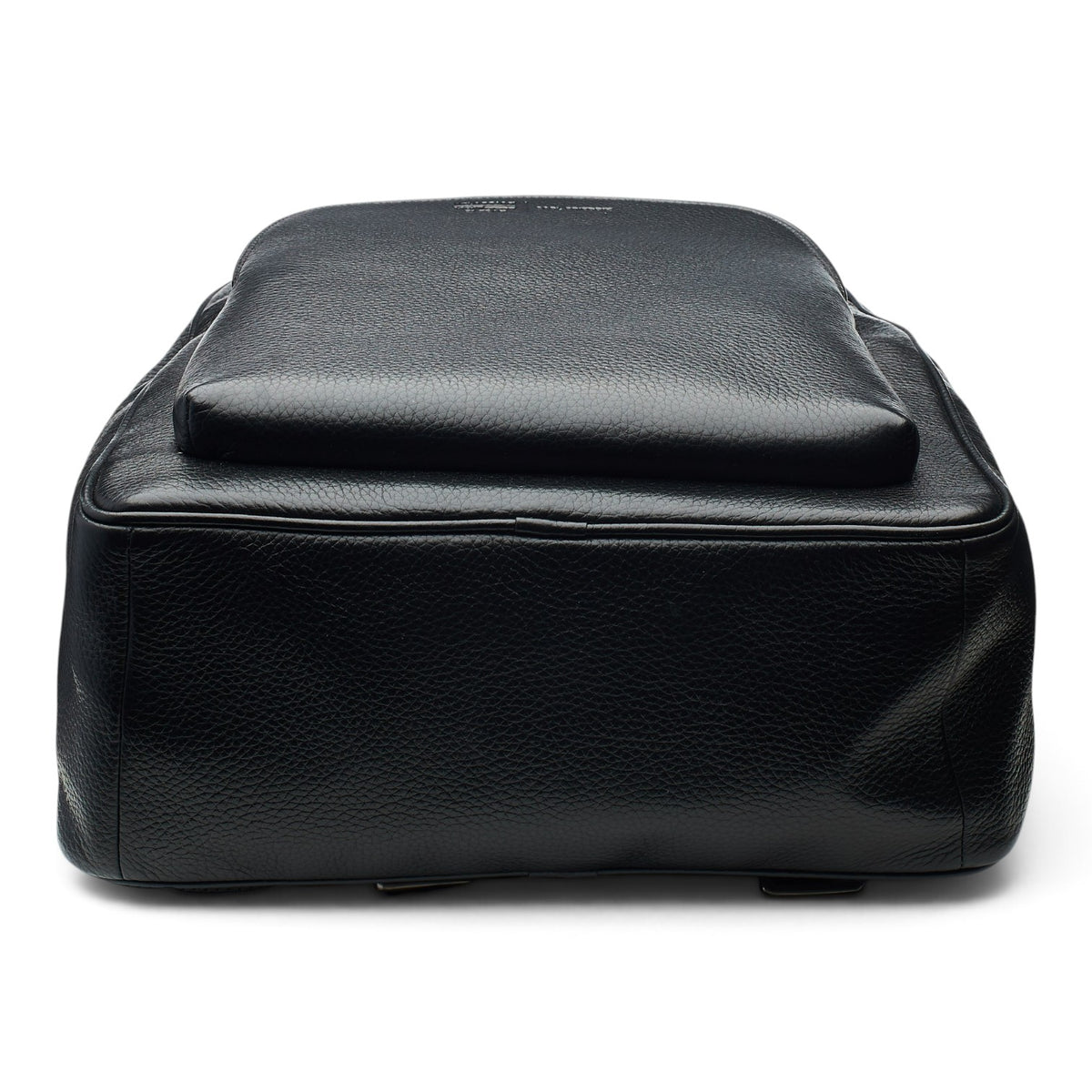 F1 Williams Black Grain Leather Backpack